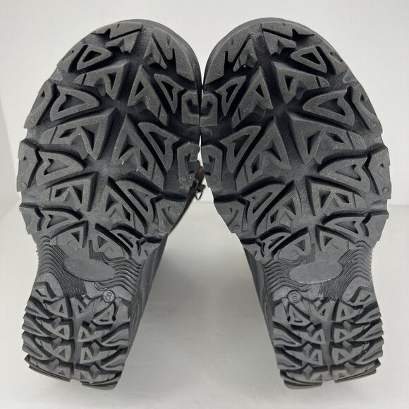 Totes Brown/Black Lined Mens Size 8 Weatherproof Waterproof Winter Duck Boots - Picture 9 of 10